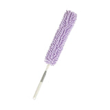 Maxbell 1.3M Telescopic Ceiling Duster Bendable Duster for Cleaning Ceiling Fan Car purple