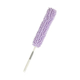 Maxbell 1.3M Telescopic Ceiling Duster Bendable Duster for Cleaning Ceiling Fan Car purple