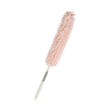 Maxbell 1.3M Telescopic Ceiling Duster Bendable Duster for Cleaning Ceiling Fan Car pink