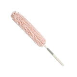 Maxbell 1.3M Telescopic Ceiling Duster Bendable Duster for Cleaning Ceiling Fan Car pink