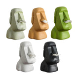 Maxbell Stone Figure Paper Towel Dispenser Container Napkin Holder for Decoration White