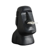 Maxbell Stone Figure Paper Towel Dispenser Container Napkin Holder for Decoration Black
