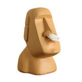 Maxbell Stone Figure Paper Towel Dispenser Container Napkin Holder for Decoration Orange