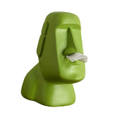 Maxbell Stone Figure Paper Towel Dispenser Container Napkin Holder for Decoration Green
