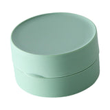 Maxbell Travel Soap Box Portable Soap Box Soap Dish for Home Bathroom Kitchen Green Small