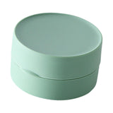 Maxbell Travel Soap Box Portable Soap Box Soap Dish for Home Bathroom Kitchen Green Small