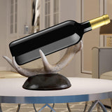 Maxbell Nordic Style Single Bottle Wine Rack Crafts for Wine Cabinet Tabletop Wood