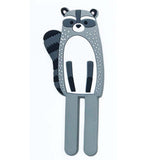 Maxbell Magnetic Hooks Shower Towel Hooks Key Storage Holder for Home Bathroom Raccoon Bear Rabbit