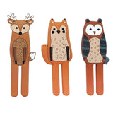 Maxbell Magnetic Hooks Shower Towel Hooks Key Storage Holder for Home Bathroom Fawn Owl