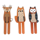 Maxbell Magnetic Hooks Shower Towel Hooks Key Storage Holder for Home Bathroom Fawn Owl