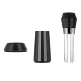 Maxbell Coffee Stirrer Hand Distribution Coffee Stirring Tool Birthday Gifts 2 Sets Needles Black