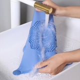 Maxbell Shower Drain Catcher Easy to Clean Reusable for Kitchen Bathroom Sink Blue