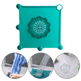 Maxbell Shower Drain Catcher Easy to Clean Reusable for Kitchen Bathroom Sink Green