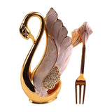Maxbell Swan Tableware Holder Base Tableware Organizer Kitchen Storage Rack Display fork