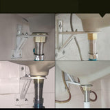 Maxbell Undermount Sink Bracket Triangle Bracket Universal Heavy Duty for Kitchen