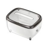 Maxbell Tissue Box holder Pet,ABS Clear Convenient for Office Bedroom Kitchen Black