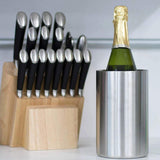 Maxbell 304 Stainless Steel Wine Chiller Bucket ice Bucket for Home