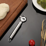 Maxbell Portable Noodles Cutter with Handle Kitchen Accessories Vegetables 18.7cmx4.6cm