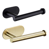 Maxbell Toilet Paper Holder Stainless Steel Toilet Roll Holder Modern for Kitchen Black