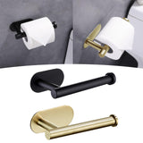 Maxbell Toilet Paper Holder Stainless Steel Toilet Roll Holder Modern for Kitchen Black