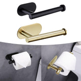 Maxbell Toilet Paper Holder Stainless Steel Toilet Roll Holder Modern for Kitchen Black