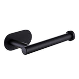 Maxbell Toilet Paper Holder Stainless Steel Toilet Roll Holder Modern for Kitchen Black