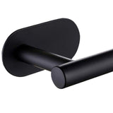 Maxbell Toilet Paper Holder Stainless Steel Toilet Roll Holder Modern for Kitchen Black