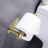 Maxbell Toilet Paper Holder Stainless Steel Toilet Roll Holder Modern for Kitchen Golden