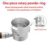 Maxbell Coffee Dosing Funnel 54mm Metal Dosing Funnel Cafe Accessory for Cafe Hotel