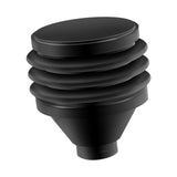 Maxbell Silicone Coffee Grinder Powder Outlet Parts for Cafe Kitchen Black Large