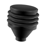 Maxbell Silicone Coffee Grinder Powder Outlet Parts for Cafe Kitchen Black Large