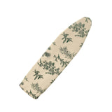 Maxbell Ironing Board Cover Durable Reusable Protects Delicate Fabrics for Travel Green pine cones