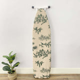Maxbell Ironing Board Cover Durable Reusable Protects Delicate Fabrics for Travel Green pine cones