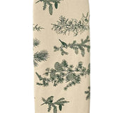 Maxbell Ironing Board Cover Durable Reusable Protects Delicate Fabrics for Travel Green pine cones