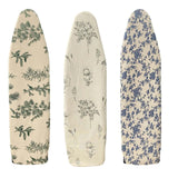 Maxbell Ironing Board Cover Durable Reusable Protects Delicate Fabrics for Travel Green pine cones