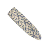 Maxbell Ironing Board Cover Durable Reusable Protects Delicate Fabrics for Travel Blue rose