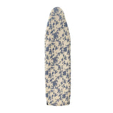 Maxbell Ironing Board Cover Durable Reusable Protects Delicate Fabrics for Travel Blue rose