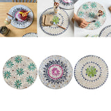 Maxbell Antique Serving Tray Placemat Organizer Counter Home Decor Perfume leaves