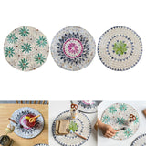 Maxbell Antique Serving Tray Placemat Organizer Counter Home Decor Perfume leaves