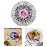 Maxbell Antique Serving Tray Placemat Organizer Counter Home Decor Perfume Irregular