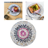 Maxbell Antique Serving Tray Placemat Organizer Counter Home Decor Perfume Irregular