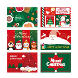 Maxbell 6x Christmas Placemats Heat Resistant Cloth for Indoor Kitchen Decoration styleA
