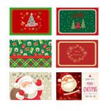 Maxbell 6x Christmas Placemats Heat Resistant Cloth for Indoor Kitchen Decoration styleB