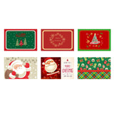 Maxbell 6x Christmas Placemats Heat Resistant Cloth for Indoor Kitchen Decoration styleB