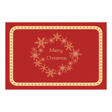 Maxbell 6x Christmas Placemats Heat Resistant Cloth for Indoor Kitchen Decoration styleB