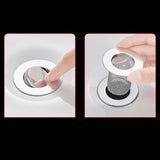 Maxbell Floor Drain Filter Stainless Steel Anti Clogging Bathtub Mesh Basket Filter Fit 29mm-53mm Short