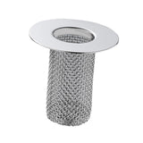 Maxbell Floor Drain Filter Stainless Steel Anti Clogging Bathtub Mesh Basket Filter Fit 29mm-53mm Short