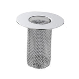 Maxbell Floor Drain Filter Stainless Steel Anti Clogging Bathtub Mesh Basket Filter Fit 29mm-53mm Short