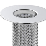 Maxbell Floor Drain Filter Stainless Steel Anti Clogging Bathtub Mesh Basket Filter Fit 29mm-53mm Short