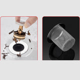 Maxbell Floor Drain Filter Stainless Steel Anti Clogging Bathtub Mesh Basket Filter Fit 29mm-53mm Short